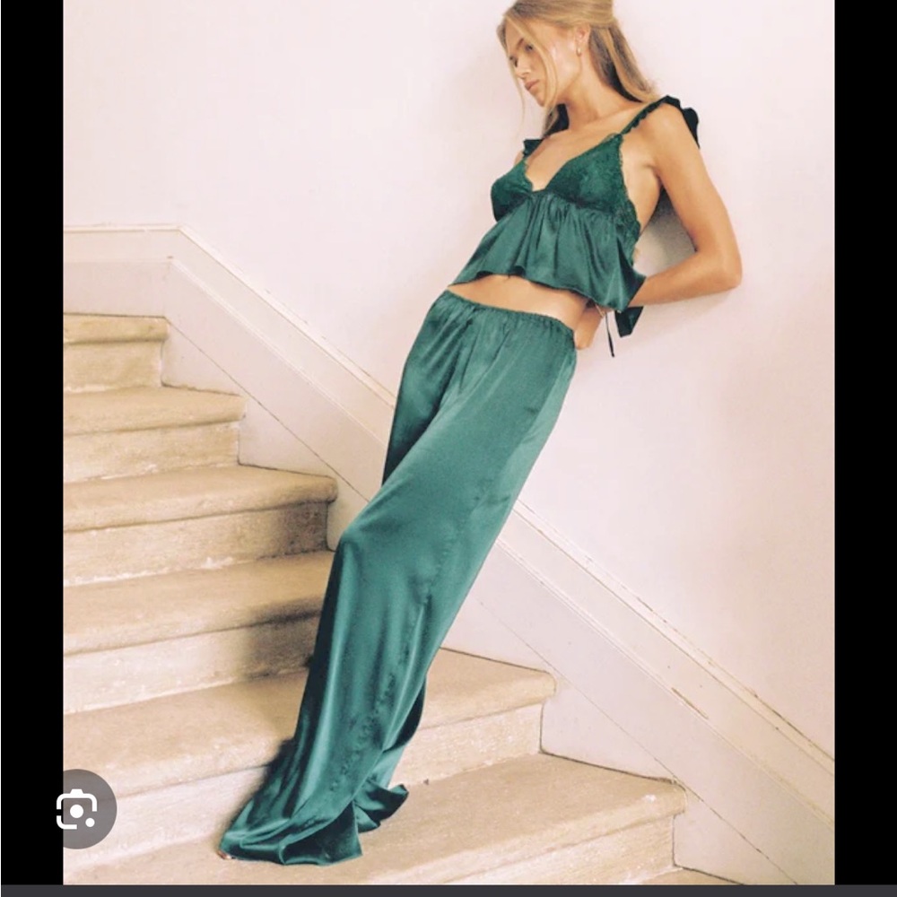 *ISO* Kat the Label Hanna pant, Forest Green, sz M or L!